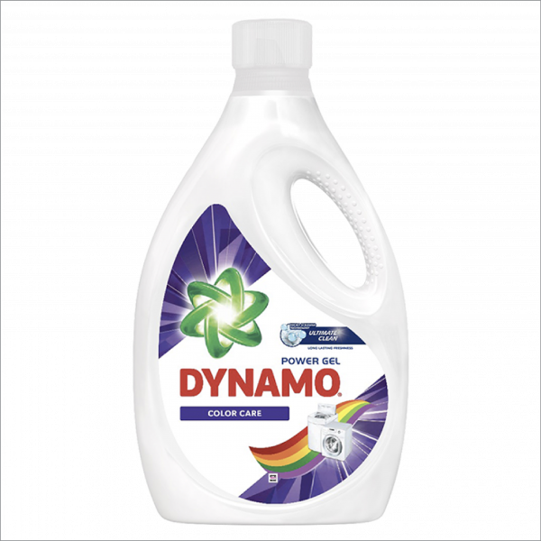 Dynamo Color Care Concentrated Power Gel Liquid Detergent 2.6L