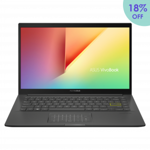 Asus Laptop Vivobook 14 <br>(K413E-AAM1531WS) - Indie Black