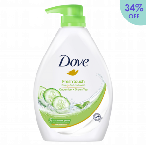 Dove Go Fresh Fresh Touch Body Wash - Cucumber X Green Tea 1L