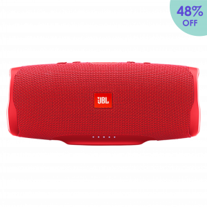 JBL Charge 4 Portable Bluetooth Speaker - Red