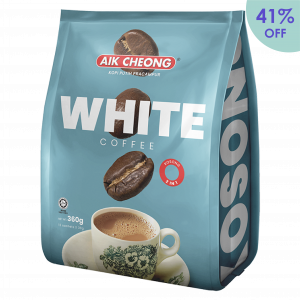 Aik Cheong 2 in 1 White Coffee Tarik <br>360g (30g x 12's) - Non Sugar