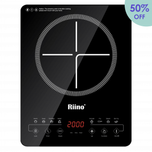 Riino Ultra Slim Induction Cooker <br>A37 Black