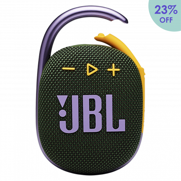JBL Clip 4 Ultra-Portable Waterproof Speaker - Green