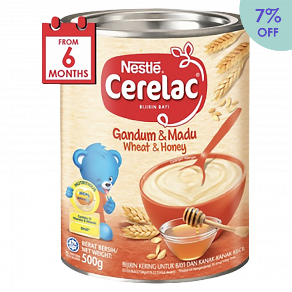 Nestle Cerelac 500g - Wheat & Honey