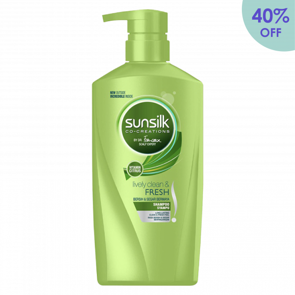 Sunsilk Lively Clean & Fresh <br>Shampoo 650ml