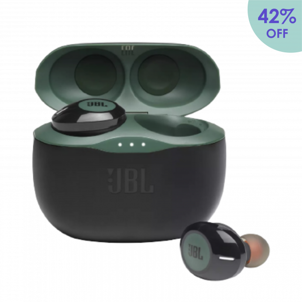 JBL Tune 125TWS <br>True Wireless Earbuds - Green