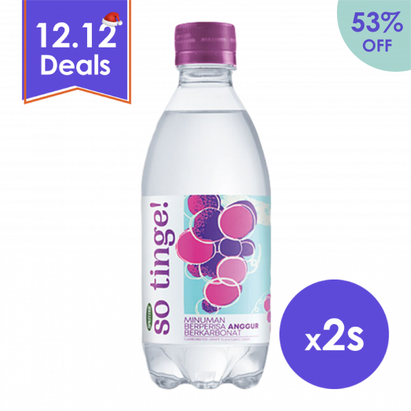 SPRITZER So Tinge! <br>Carbonated Mineral Water - Grape