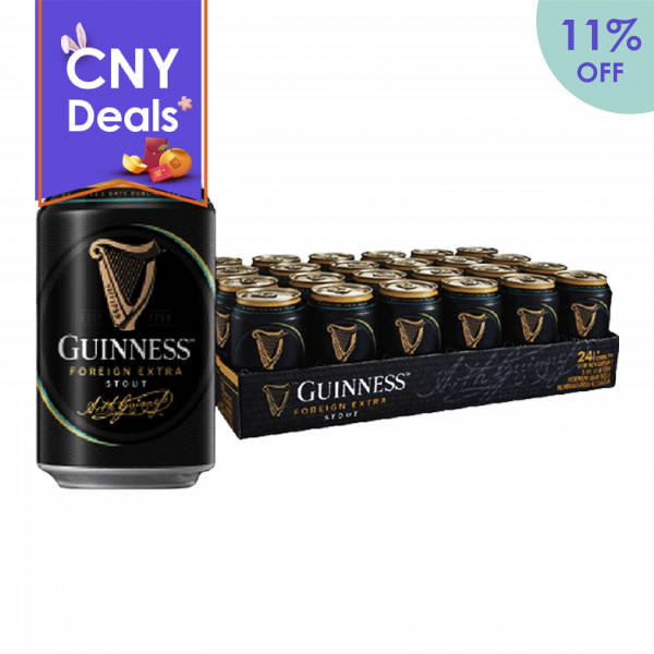 GUINNESS Foreign Extra Stout Beer <br>(24's X 320ml)
