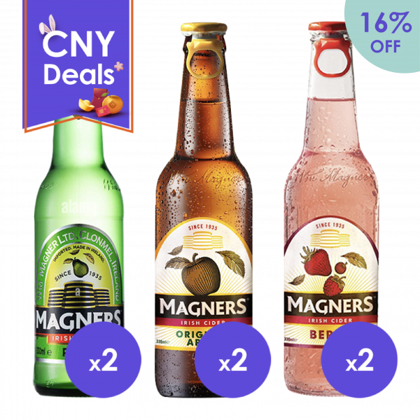 MAGNERS Irish Cider Combo Set <br>(6's X 330ml)