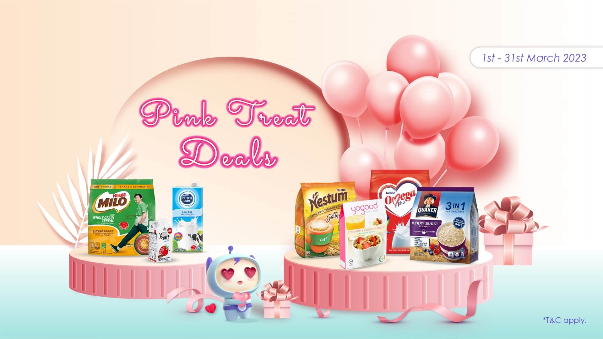 Pink Treat Deals at 8excite+