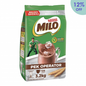 Nestle MILO Active-Go Chocolate <br>Malt Powder Softpack 3.2kg