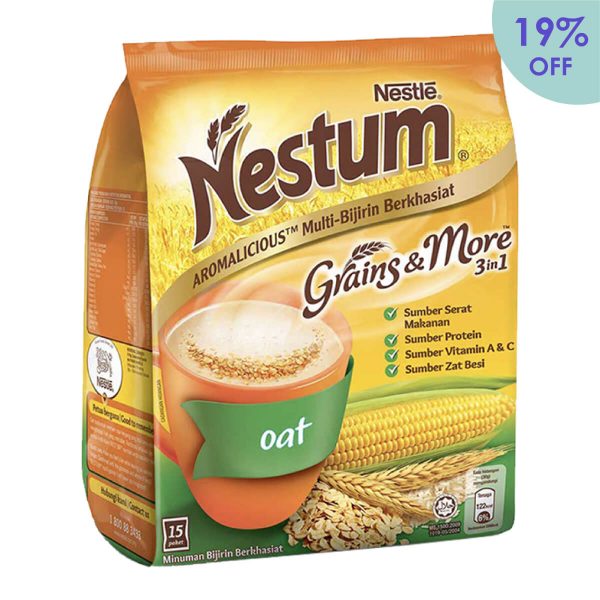 Nestle Nestum Grains & More <br>3in1 Oat (15's x 28g)